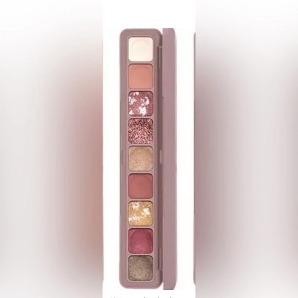 9-Color Warm Eyeshadow Palette - Peach & Rose Shades